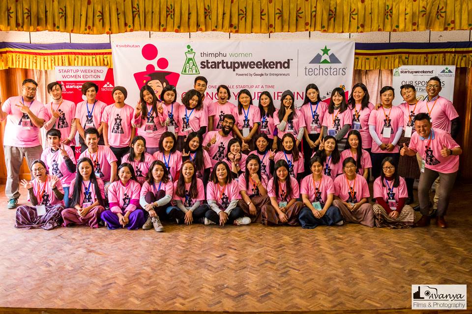 Startup weekend Women edition Bhutan
