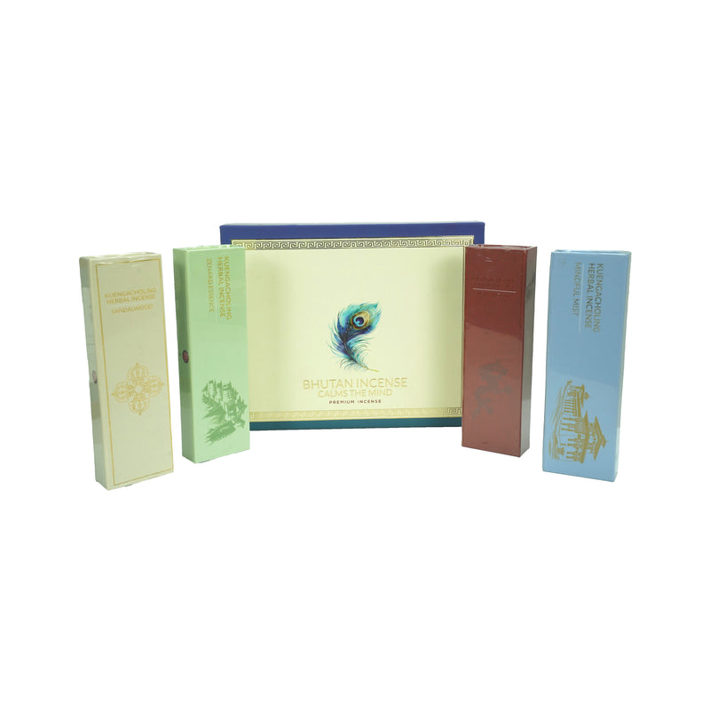 Bhutan Incense: Calms the Mind - Premium Incense, Kuengacholing Herbal Incense