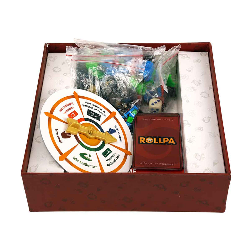 Rollpa: A Quest for Happiness, Novelty Board game, Druksell