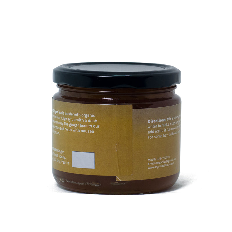 Ginger Honey tea , 350g, Bhutan Organics