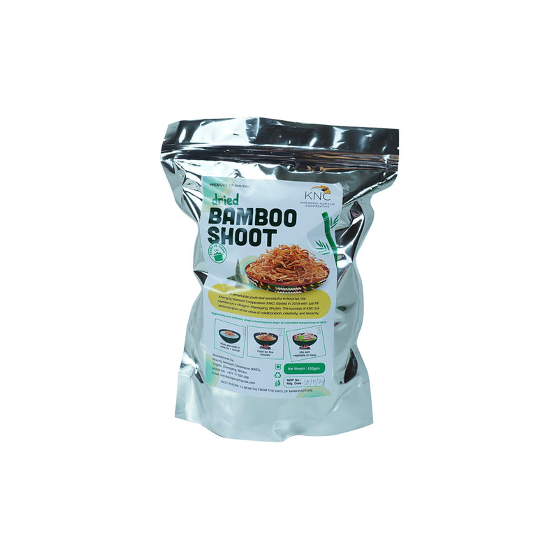 Dried Bamboo Shoot, Khenrig Namsum Corpertive, 100 gm