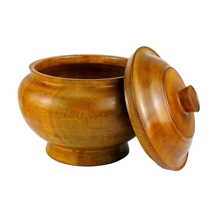 Tsamder, Serving Wooden Bowl