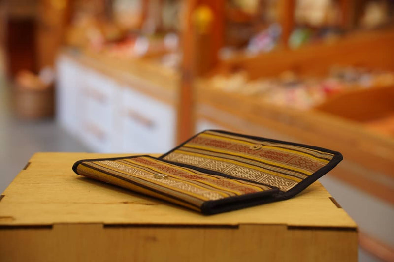 STW 3 folding purse, Bhutanese Purse