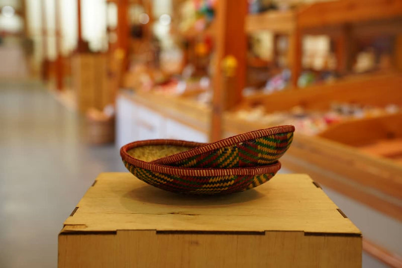 Bangchung, The Traditional Bamboo Plate of Bhutan, Khenrig Namsum Corpertive