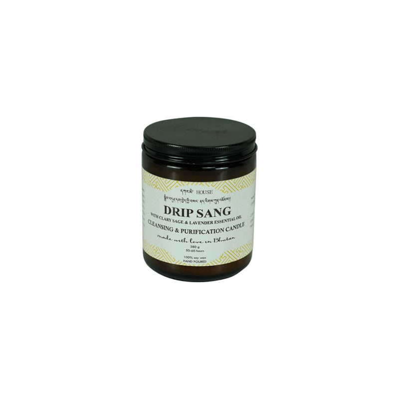 DRIP SANG, CLARY SAGE & LAVENDER CLEANSING & PURIFICATION CANDLE, Karmey house