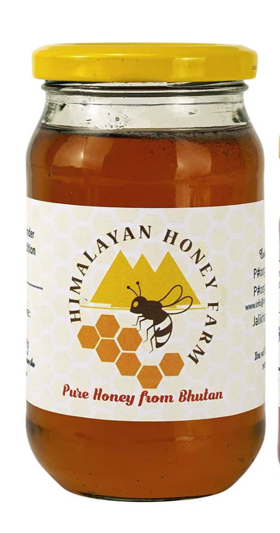 Pure Honey from Bumthang (Bhutan) (bottled) 275g & 500g, BCOB