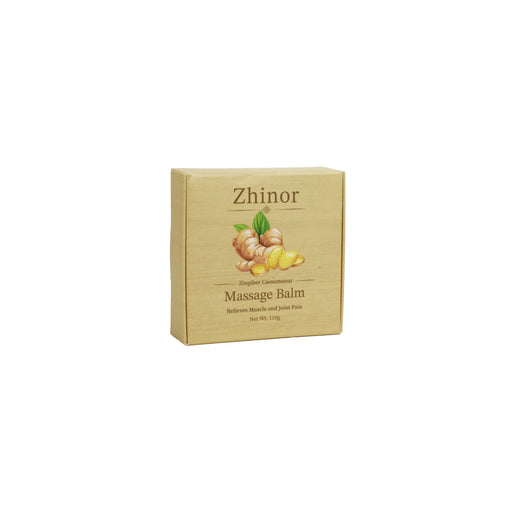 Zhinor Zingiber Cassumunar Massage Balm – Relieves Muscle and Joint Pain (Net Wt. 110g)
