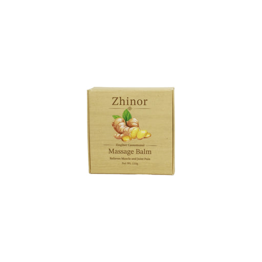 Zhinor Zingiber Cassumunar Massage Balm – Relieves Muscle and Joint Pain (Net Wt. 110g)