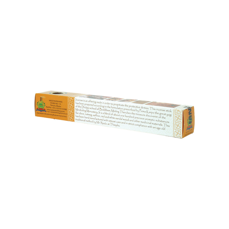 Nado Poizokhang, Bhutanese Incense Stick, Orange  pack, 150g