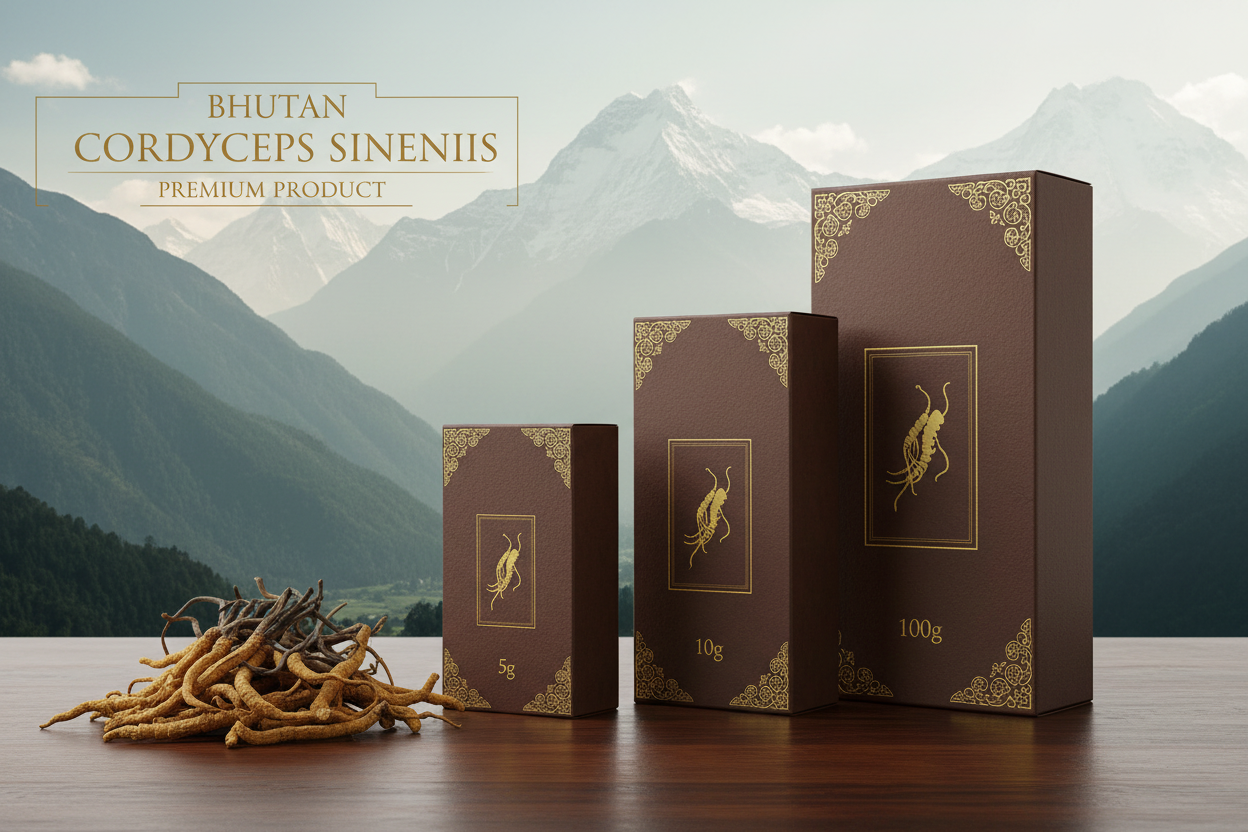 Bhutan Cordyceps Sinensis Banner