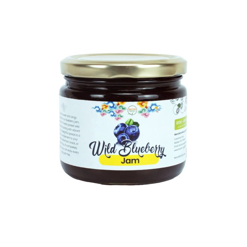 Wild BlueBerry Jam, Bhutan Organics, 100g