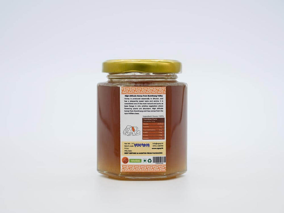 High Altitude Honey from Bhutan by OGOP (240g)