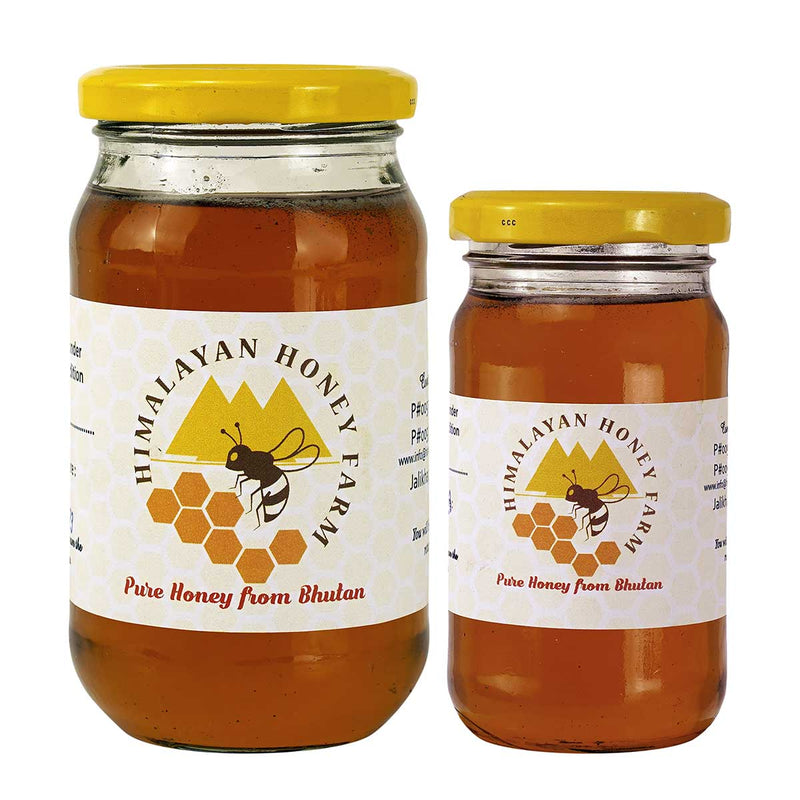 Pure Honey from Bumthang (Bhutan) (bottled) 275g & 500g, BCOB