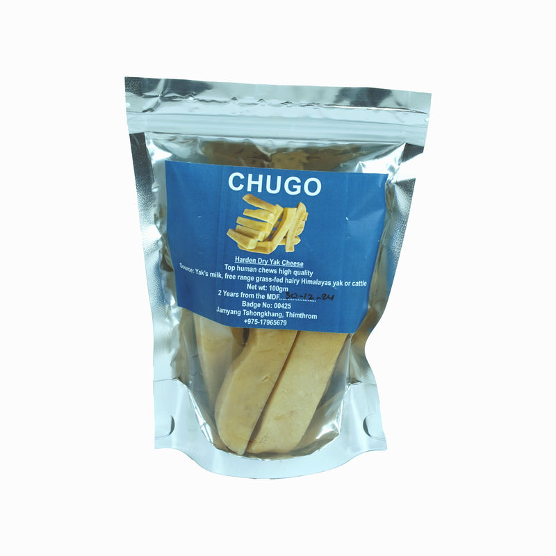 Chugo, Harden Dry Yak Cheese,Jamayang Tshongkhang ,100 gm