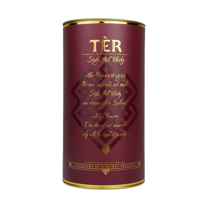 TER Whiskey Bhutan, TER 18 year single malt whiskey from Bhutan, Limited Edition for 116th National Day