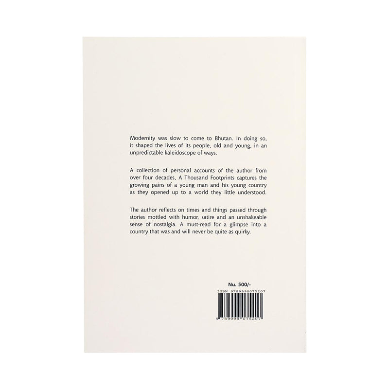 A Thousand Footprints by Tshering wangchuk