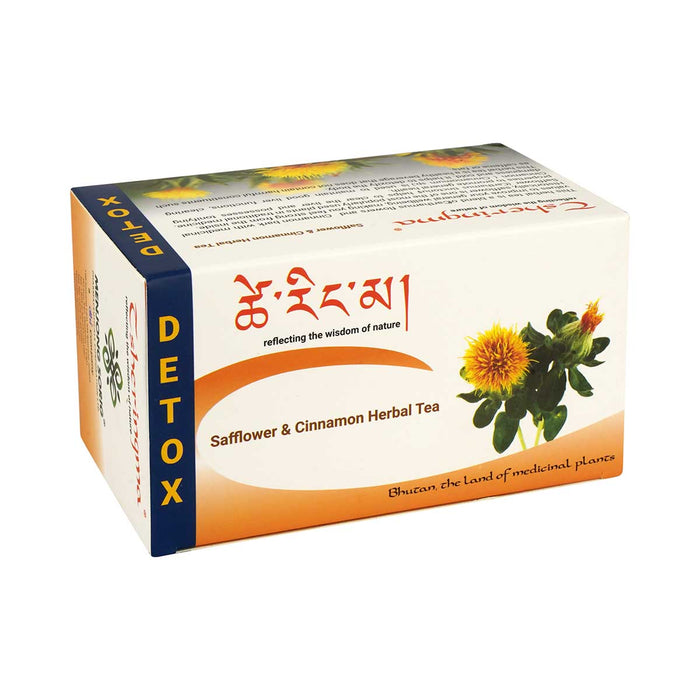 Safflower & Cinammon Tsheringma Tea (25 bags), 50g