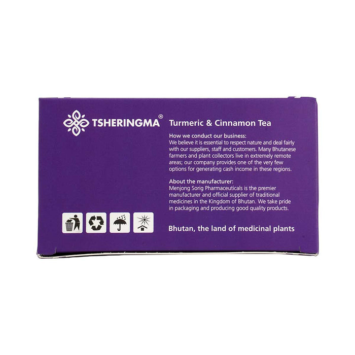 Cinnamon & Turmeric Tea, Tsheringma Tea, Menjong Sorig