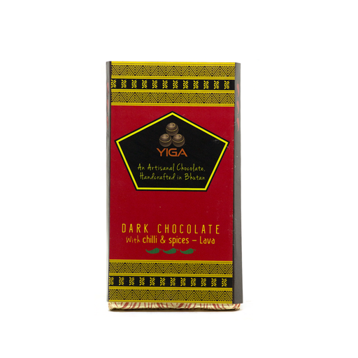 Bhutan dark chocolate with chili and spices | druksell