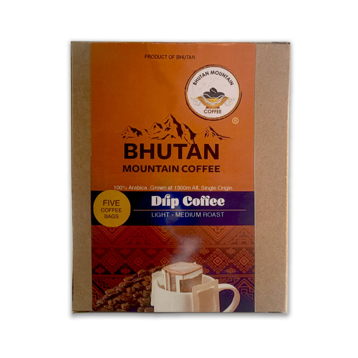 Bhutan Drip Coffee 100% Arabica Bhutan Mountain Coffee | Druksell.com