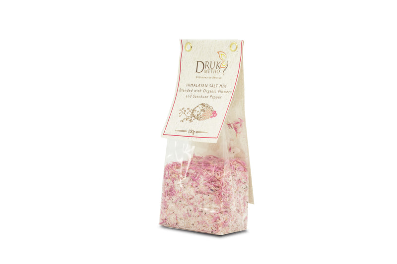 Himalayan salt mix Blended with Organic Flowers and Szechuan Pepper - Druksell.com (4404185661558)