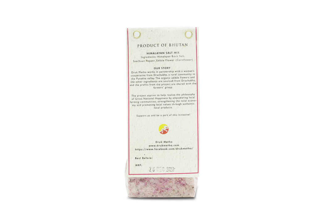 Himalayan salt mix Blended with Organic Flowers and Szechuan Pepper - Druksell.com (4404185661558)