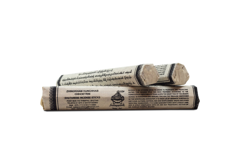 Zhingkham kunchhab chhoetrin bhutan | druksell incense sticks