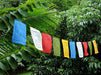 Windhorse multi colour Prayer flags (6x7 in) - Druksell.com