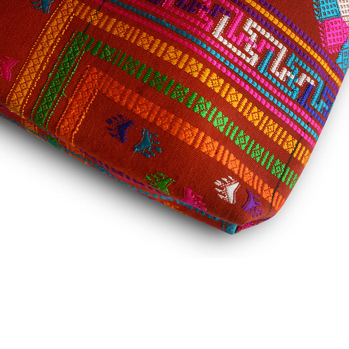 Woven Red pouch bag - Druksell.com