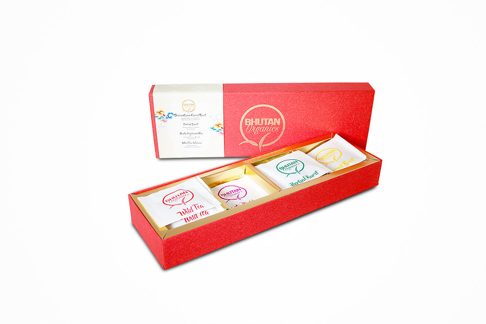 Bhutan Organics tea gift box - Druksell.com