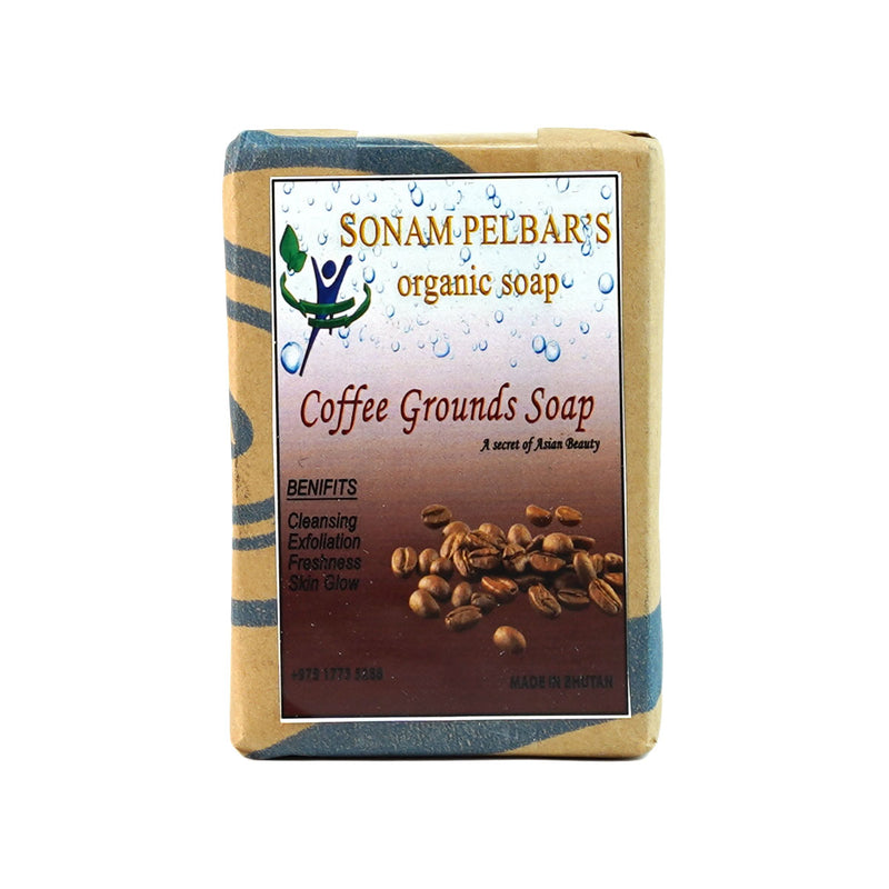 Coffee Grounds Soap| Druksell | Organic Soap | Sonam Pelbar Soap