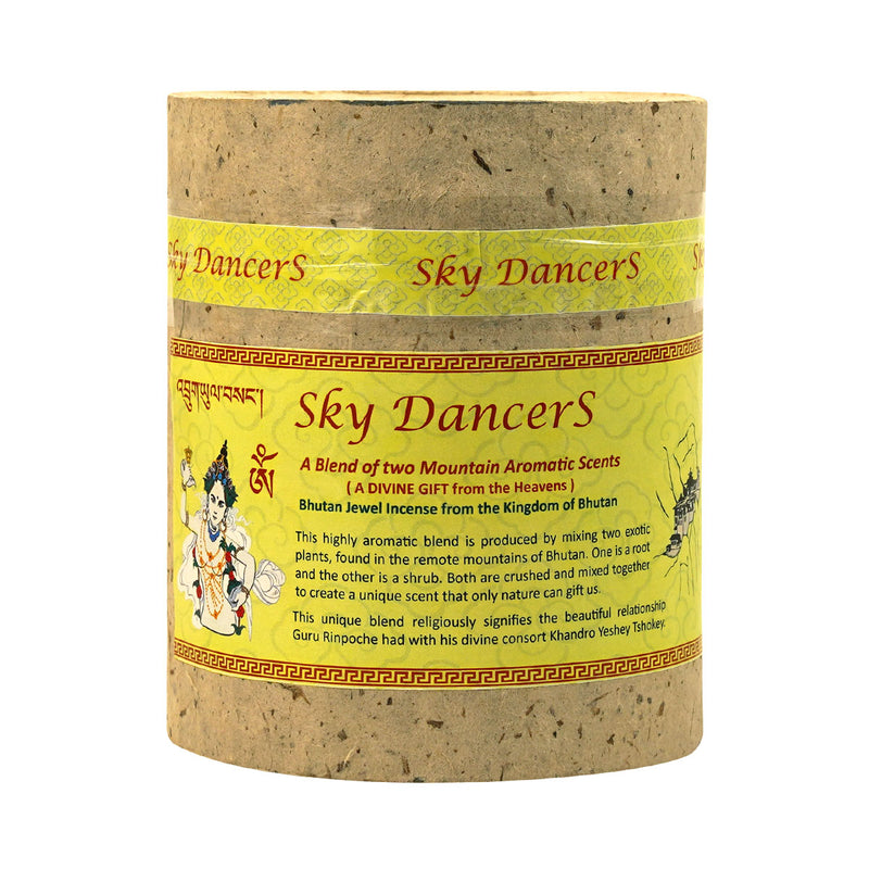 Sky Dancers Premium Incense, Bhutan Jewel Incense, Druksell