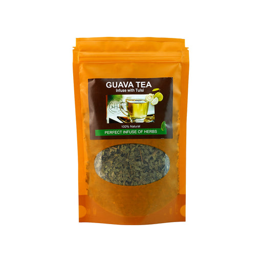  Guava Tea Infused with Tulsi, 100% Natural Infusion of Herbs - Gurjo Herbal Tea |Druksell