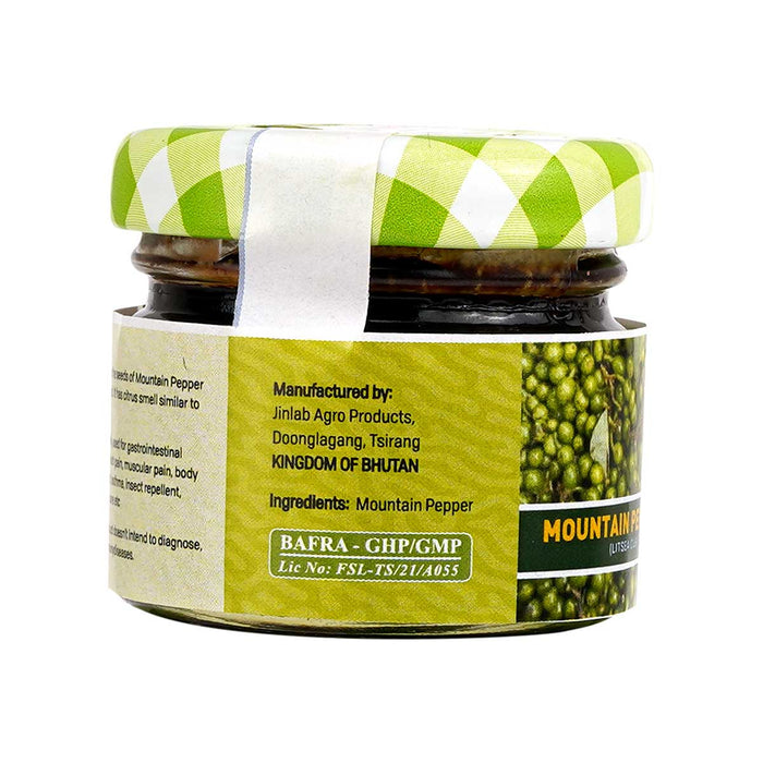  Mountain Pepper Oil (Litsea Cubeba), Jinlab Argo Products, Product of Bhutan | druksell.com