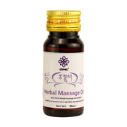 Herbal Massage Oil with essential oils for full body massage, Menjong Sorig | druksell