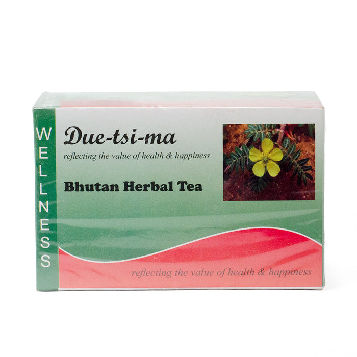 Due-tsi-ma, 77g, 25 sachets - Bhutan Herbal Tea, Bhutanese tea, Wellness tea, Tea from Bhutan, Natural