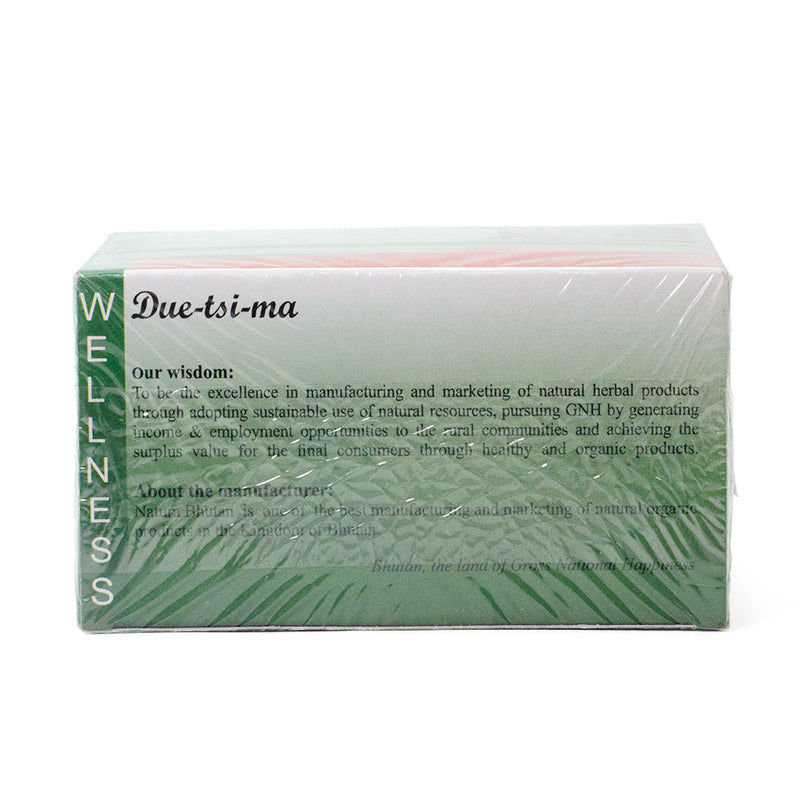 Due-tsi-ma, 77g, 25 sachets - Bhutan Herbal Tea, Bhutanese tea, Wellness tea, Tea from Bhutan, Natural