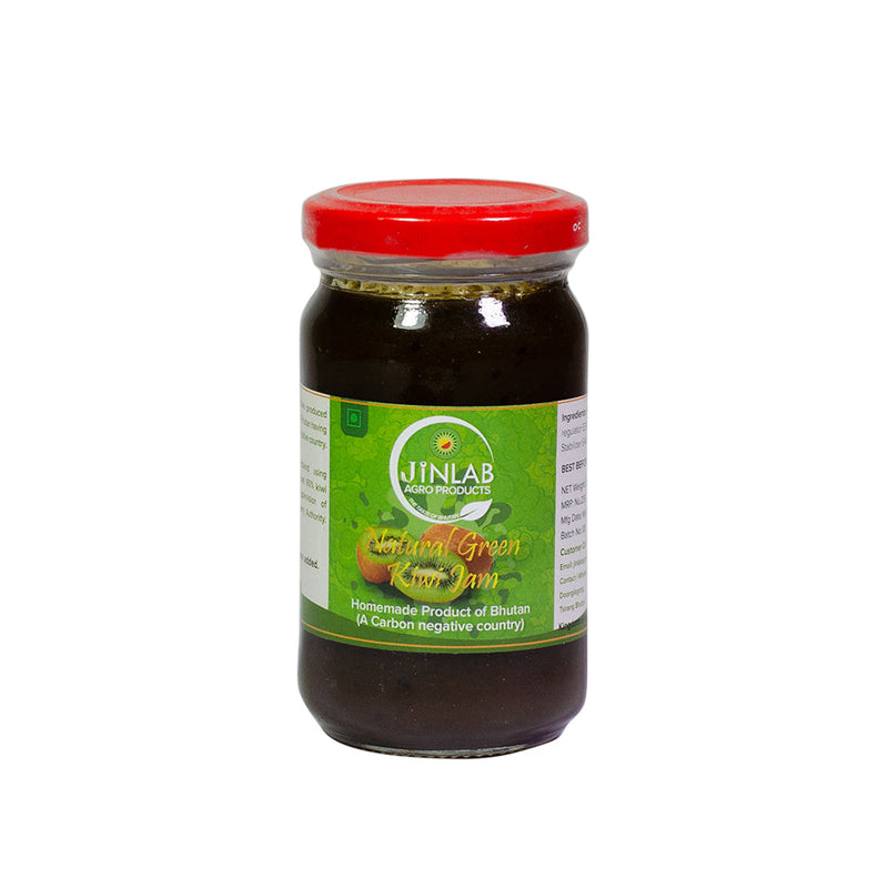 Natural Green Kiwi Jam, 250g, - Jinlap Agro Products,Natural, fresh, organic, bhutanese kiwi, kiwi from Bhutan, himalayan kiwi, asian kiwi, local kiwi