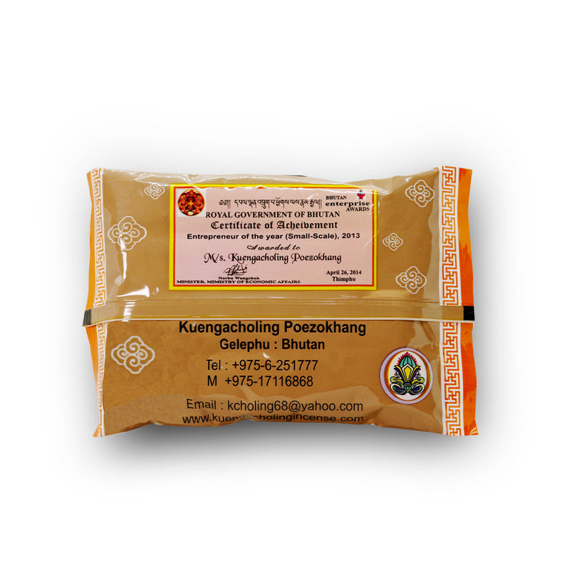 Drib-Sang, Bhutan Incense Powder, Kuengacholing Poezokhang, 80gm