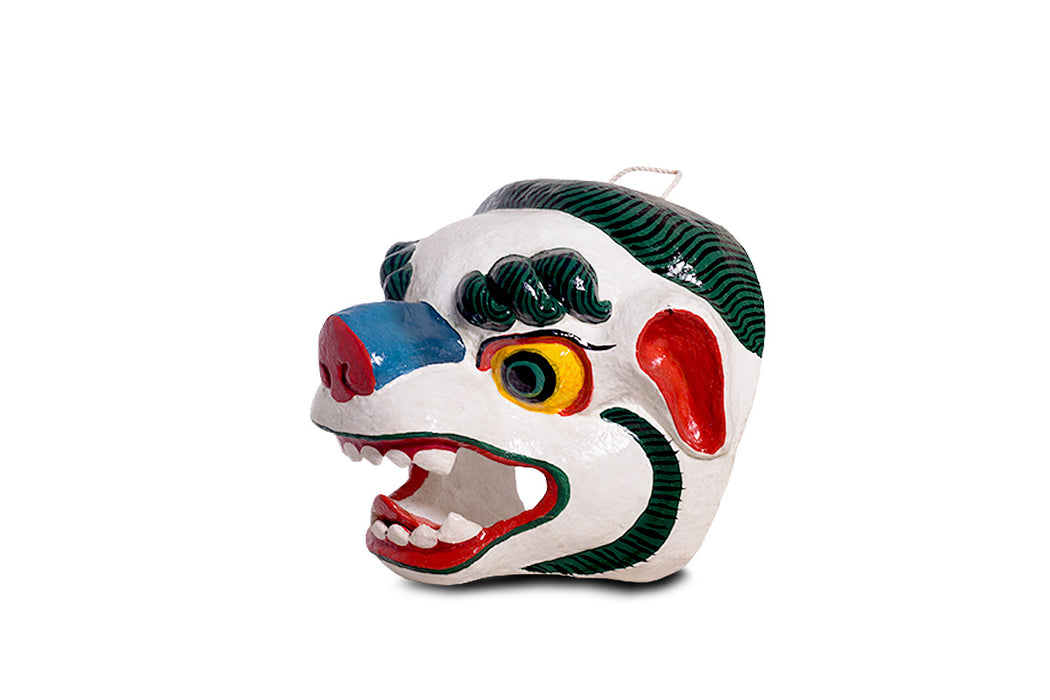 The Snow Lion mask from Bhutan - Druksell.com