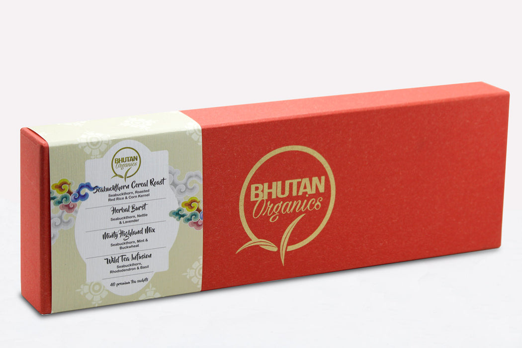 Bhutan Organics tea gift box - Druksell.com