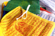 Windhorse multi colour Prayer flags (6x7 in) - Druksell.com