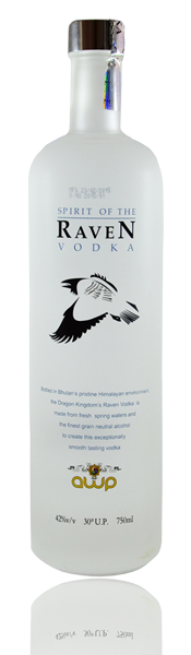 Raven Vodka | Bhutan Vodka | The most popular vodka from BhutanDruksell.com