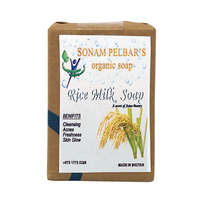 Rice Milk Soap | | Druksell | Organic Soap | Sonam Pelbar Soap