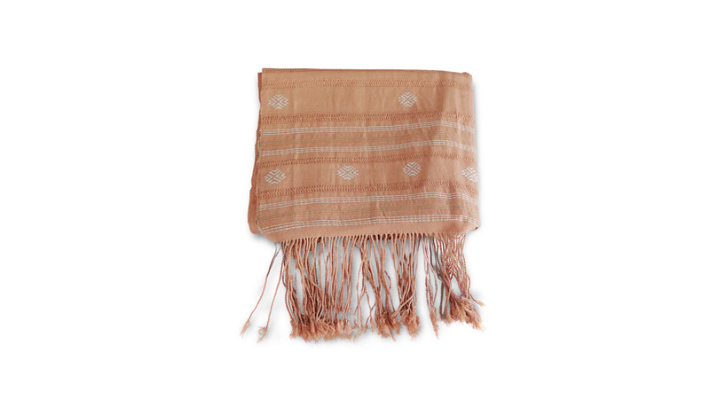 Shawl (orange pattern) (4593993908342)