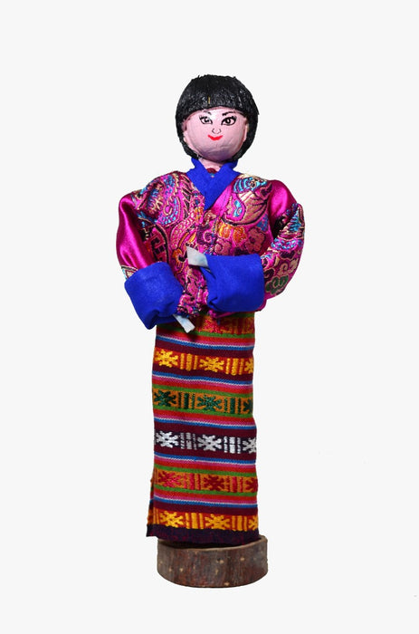 bhutan femal doll puppet | druksell