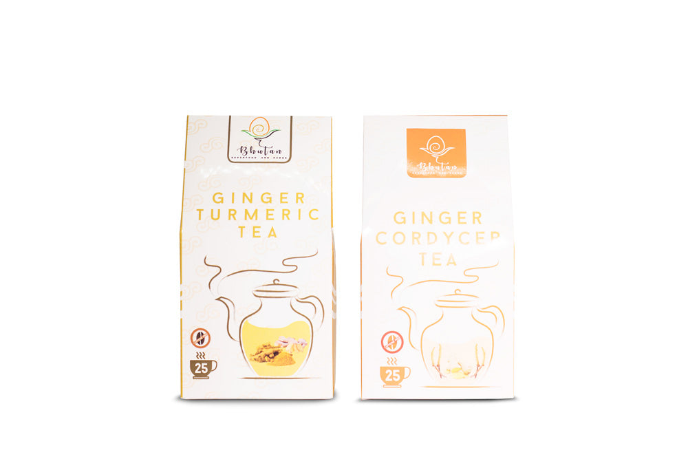 Ginger Tumeric tea - Druksell.com   Bhutan Superfood and Herbs