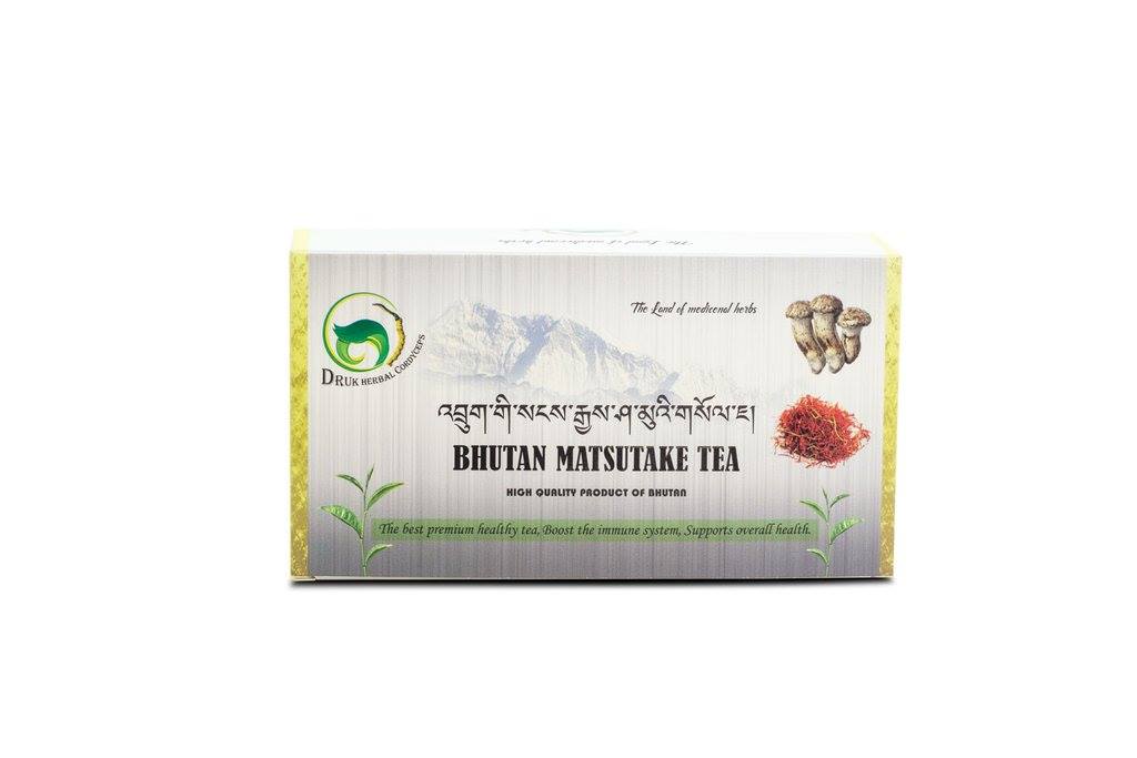 Bhutan matsutake tea | druk herbal tea | Druksell