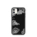 Cloud motif black Biodegradable phone case - Druksell.com