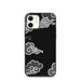 Cloud motif black Biodegradable phone case - Druksell.com
